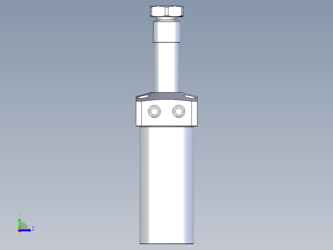 KOSMEKLHA0400-GL-Q25多系列多零件图纸模型左视图