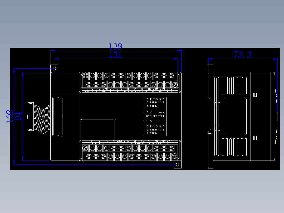 XC-E16PX16YR-E外观图