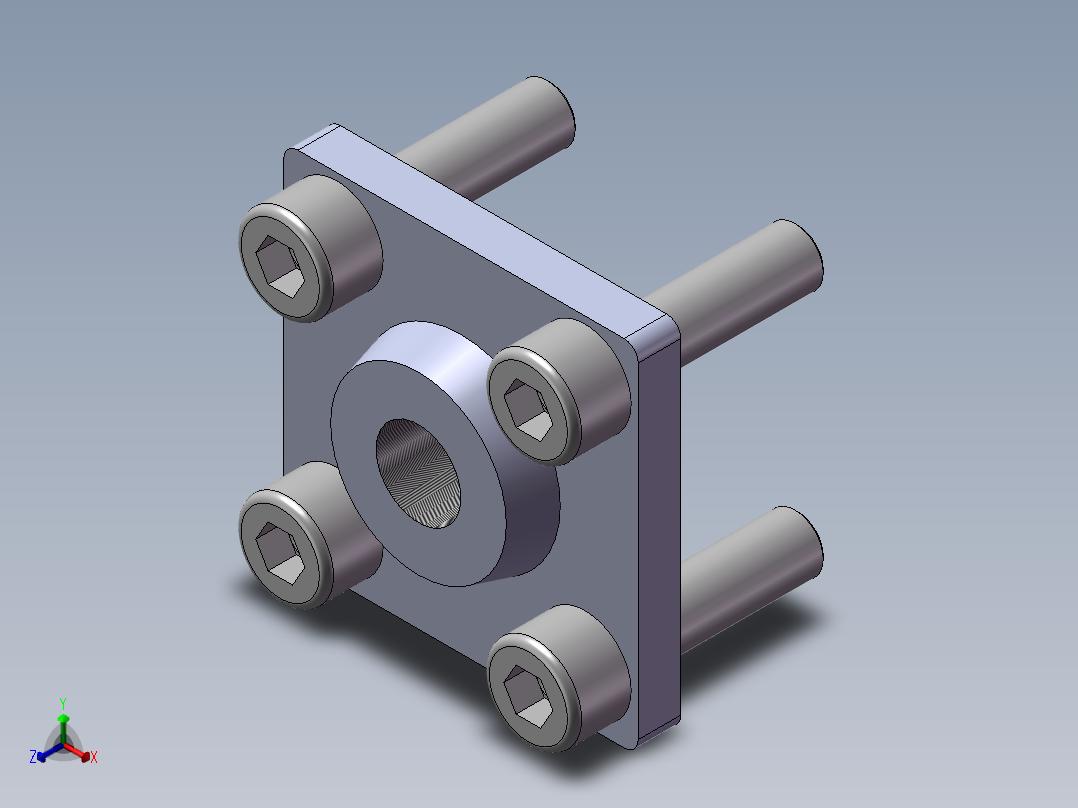铝型材及其附件5.31.50.5050正等轴测图