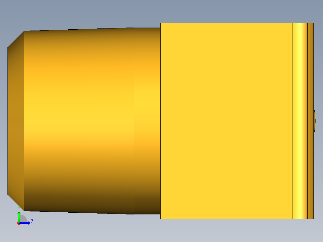倒齿式工业管接头Beaded Hose Barb 90Deg Elbow Tube to Male Pipe 269HB-6-6左视图