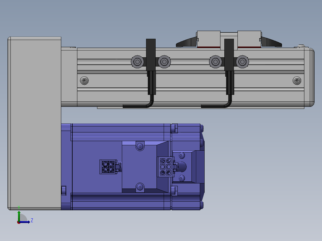 精密模组MY50-T10-50L-BM-P20B-C4-C左视图