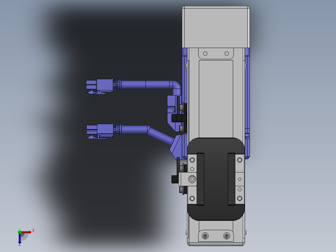 精密模组MY50-T10-50L-BM-P20B-C4-C俯视图