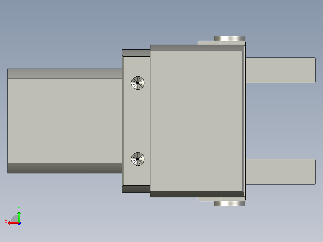 普通气爪PH12-20后视图
