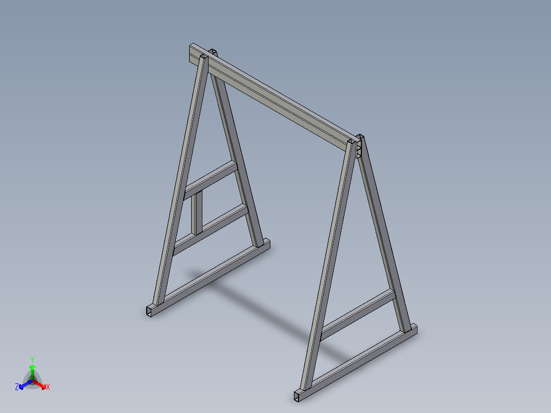 升降机构320公斤--stp正等轴测图