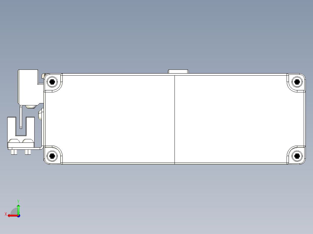 TPA-KNR-60E-1210C-L650A1-ML-H10-N3线性模块铝制底座后视图