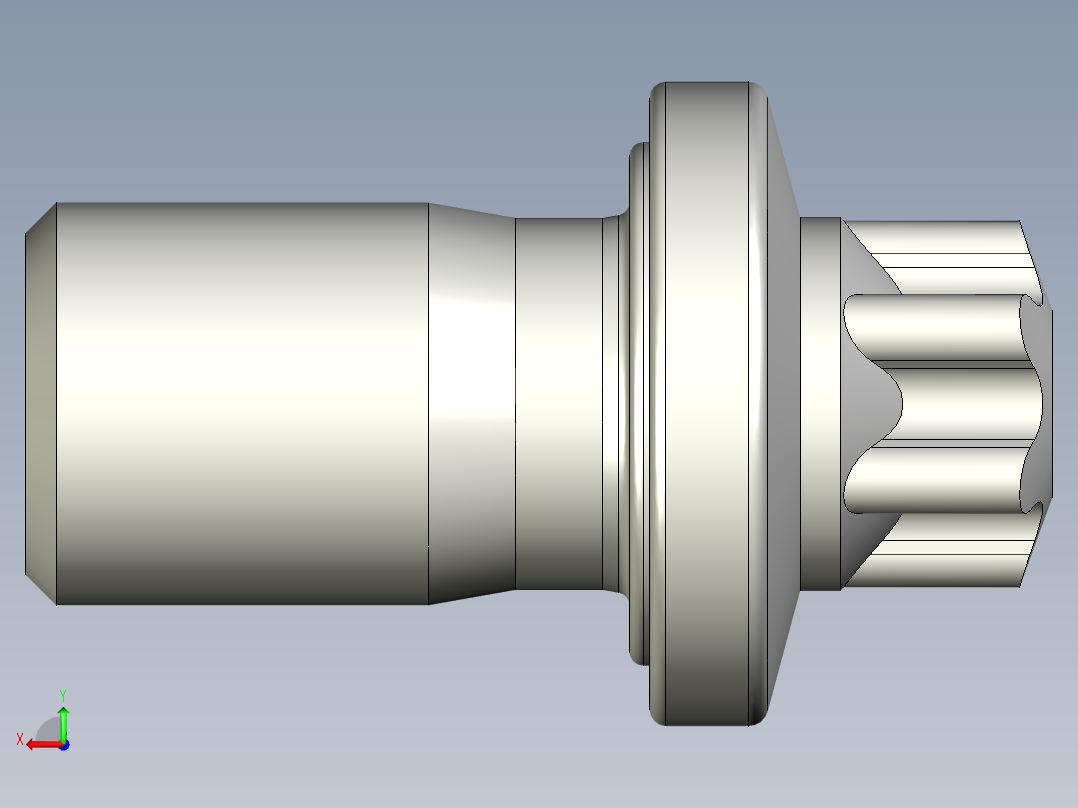 六角螺钉-Hexalobular_screw-M20-30-20-21-32-18.2.stp后视图