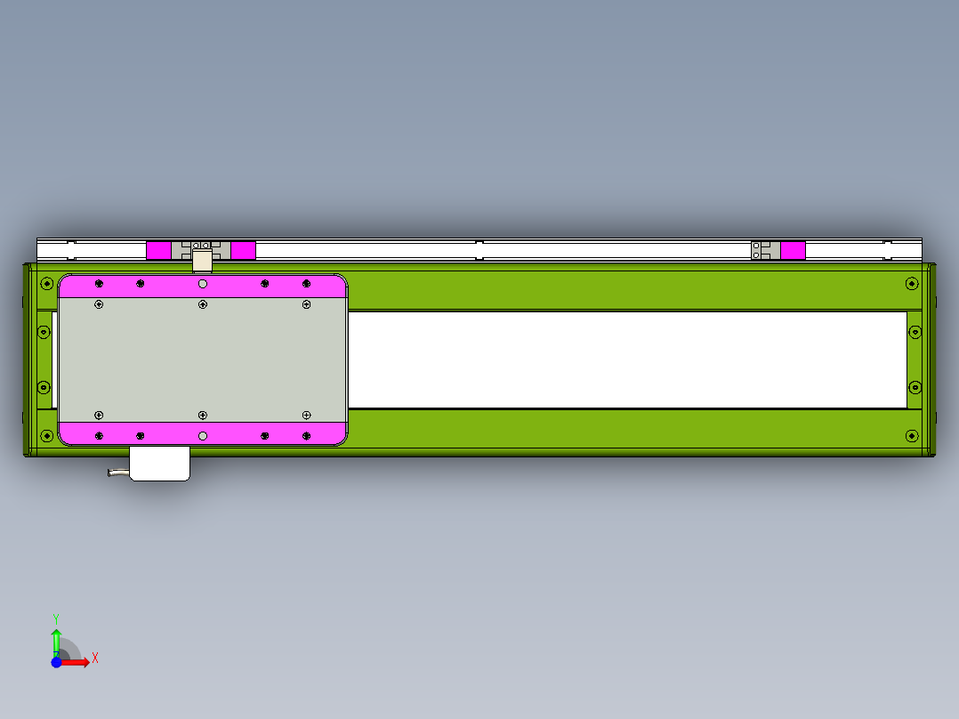 威洛博LC系列3d模型模组LC14S2Y-S400前视图