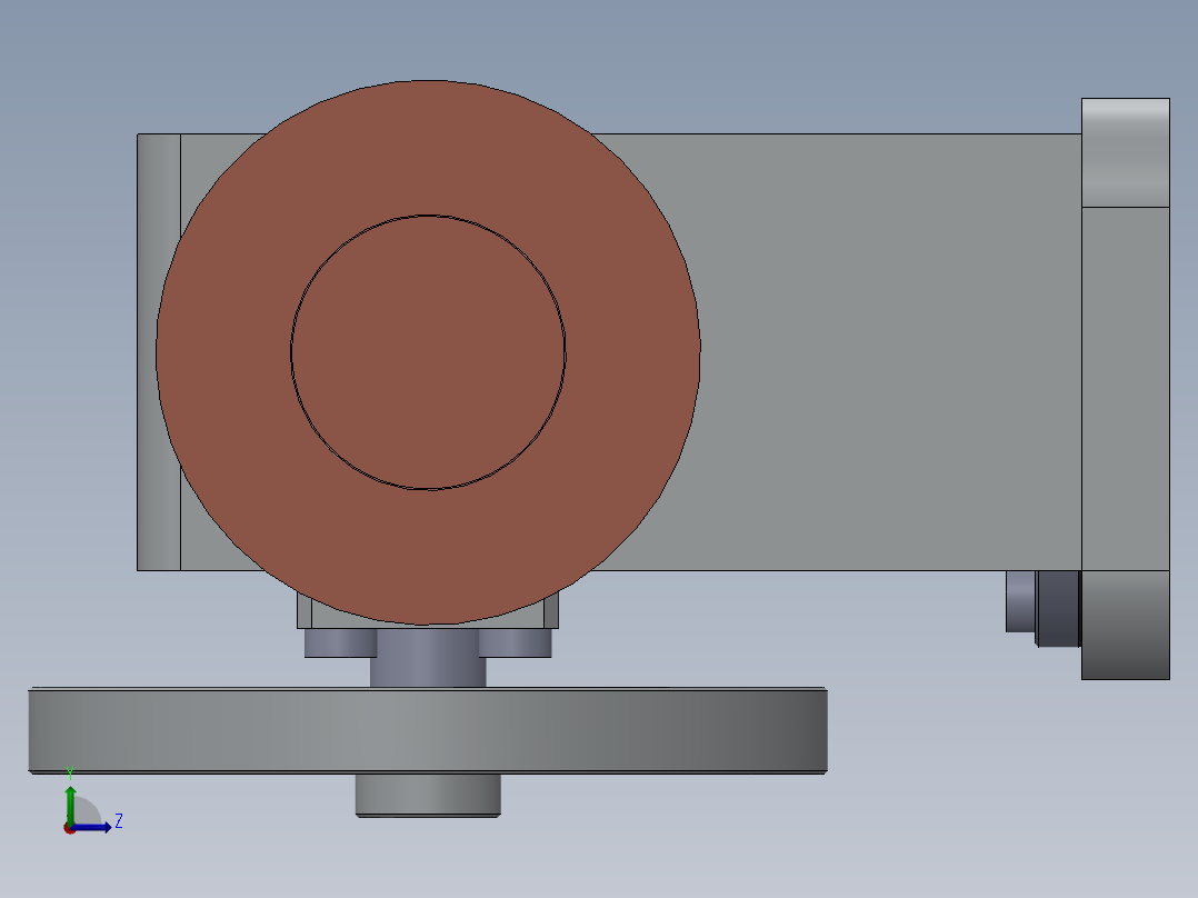 发动机 (60)左视图