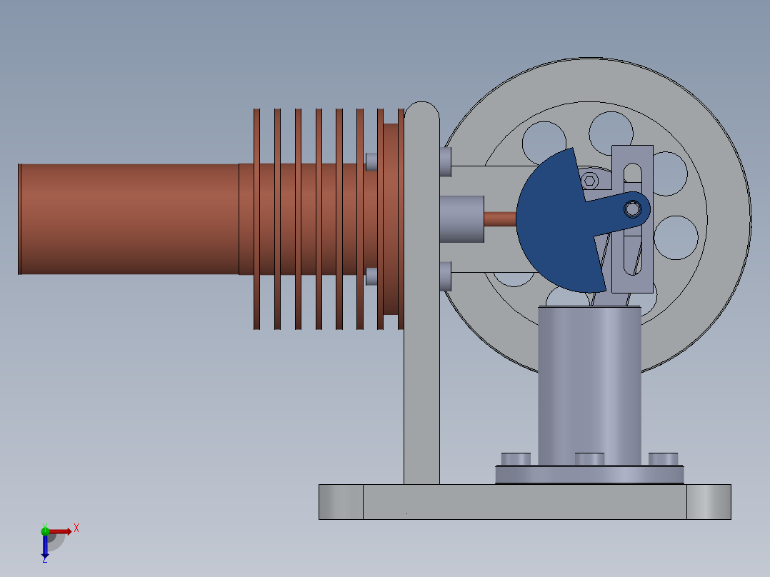 发动机 (60)俯视图