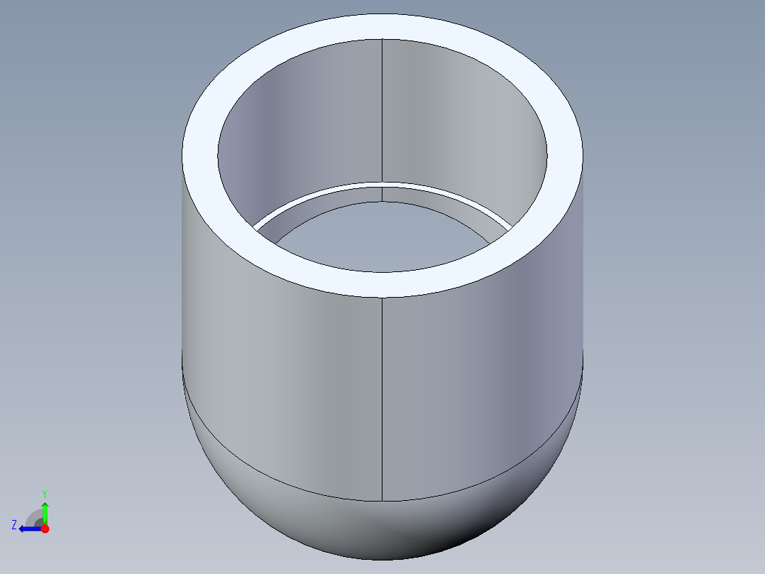 CPVC管件08-Sch80_45Elbow_SxS_9817-025 _2.5in右视图