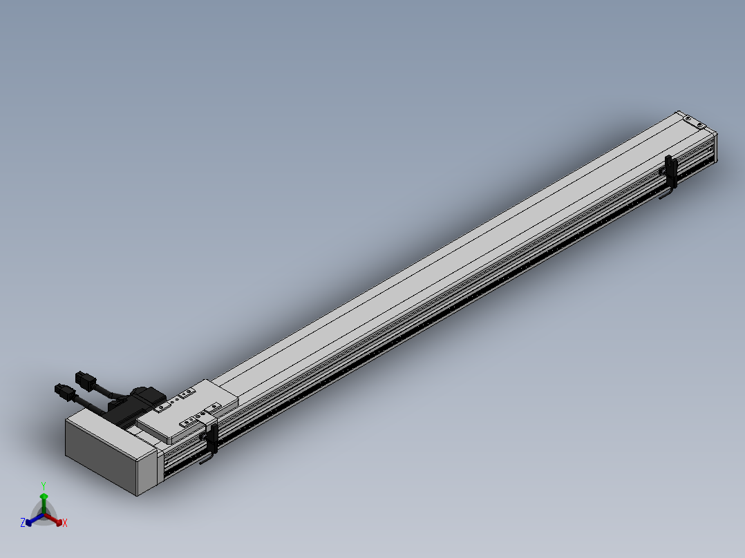 精密模组MY60-T10-750L-BR-P10B-C4-C正等轴测图