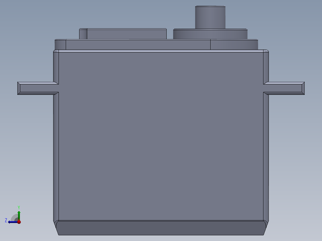 MECHBOT2.1.0机器人拼装模型激光雕刻图纸 dxf slddrw格式右视图