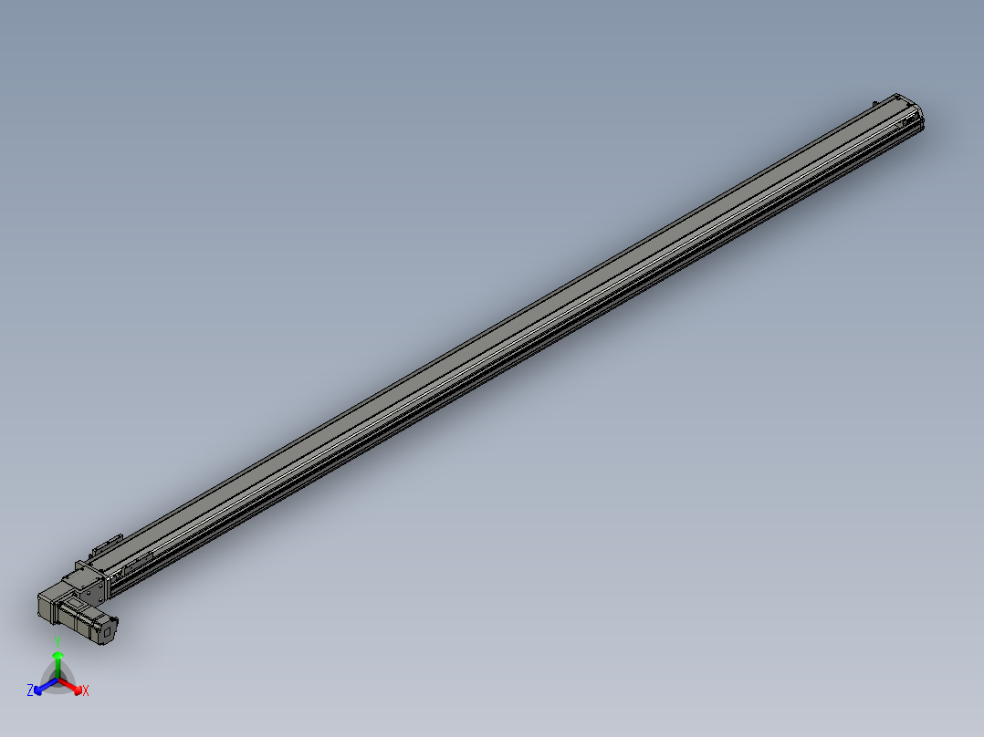 模组FTB10-L-2400正等轴测图