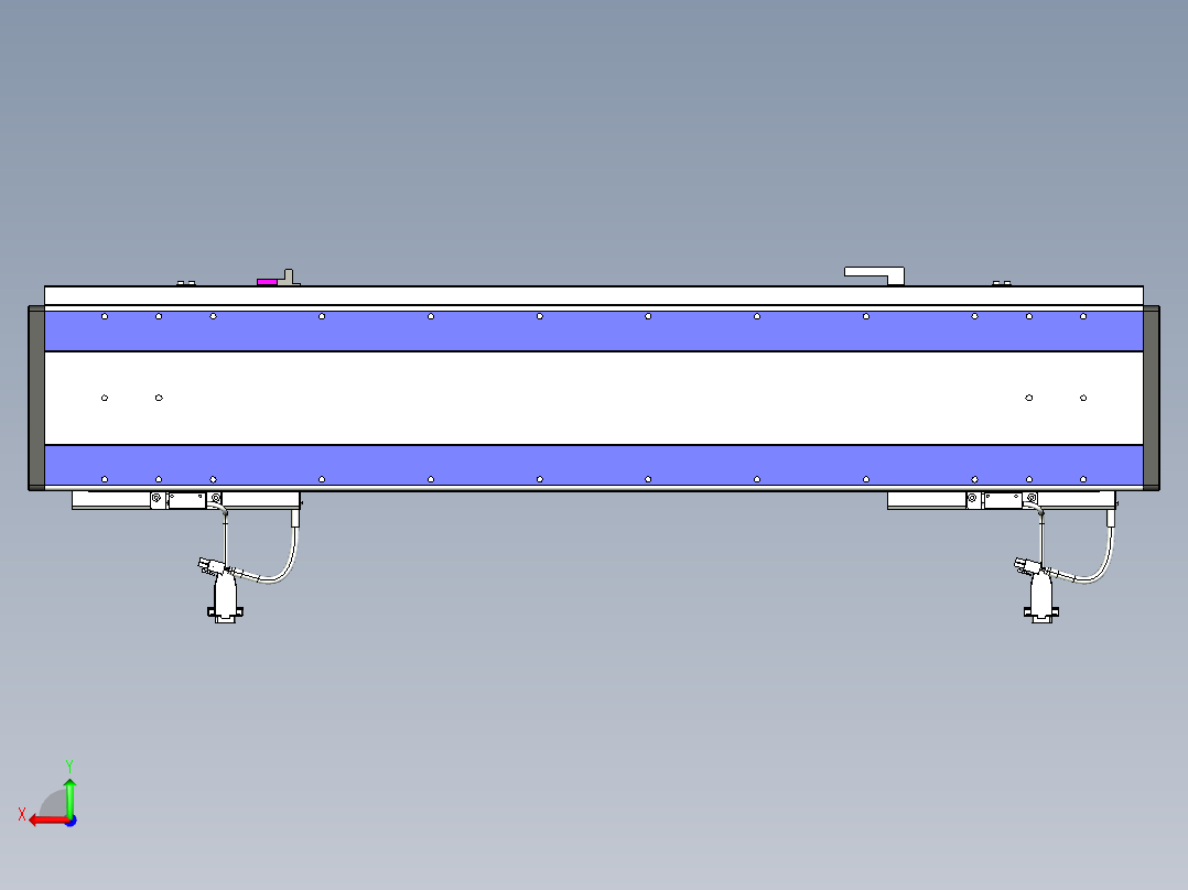 威洛博VL系列直线电机模组-2VL17E3-S500后视图