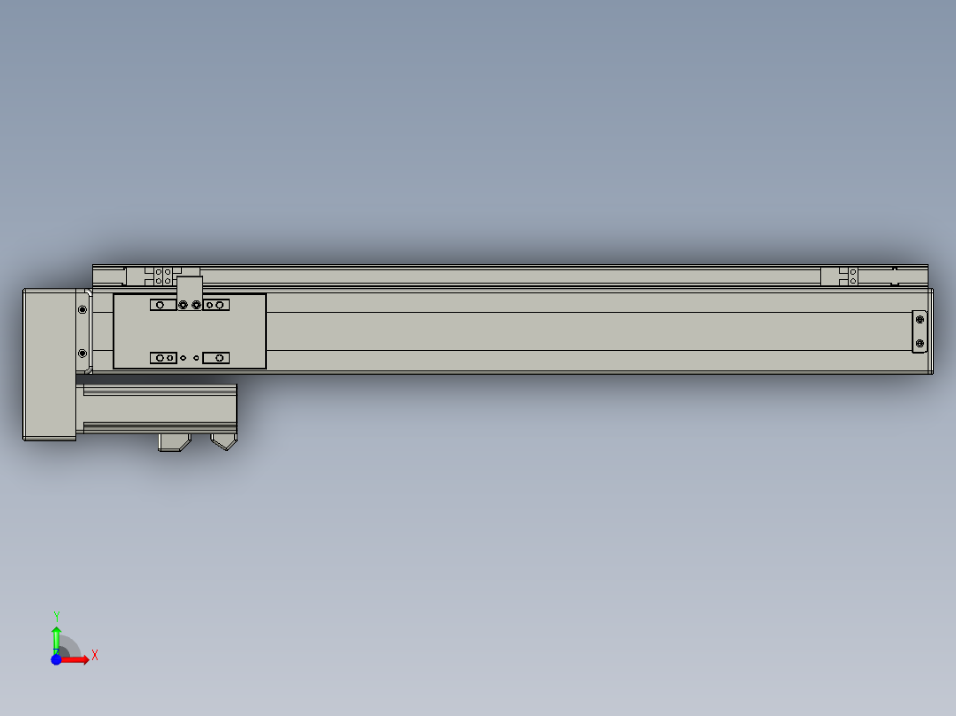 VF丝杆传动-一般环境VT6-S480-BL前视图