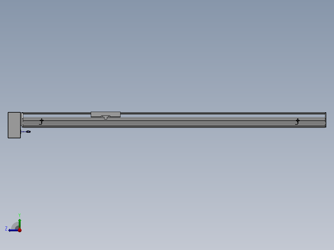 精密模组MT220-L150-2000-RD-M75-C4右视图