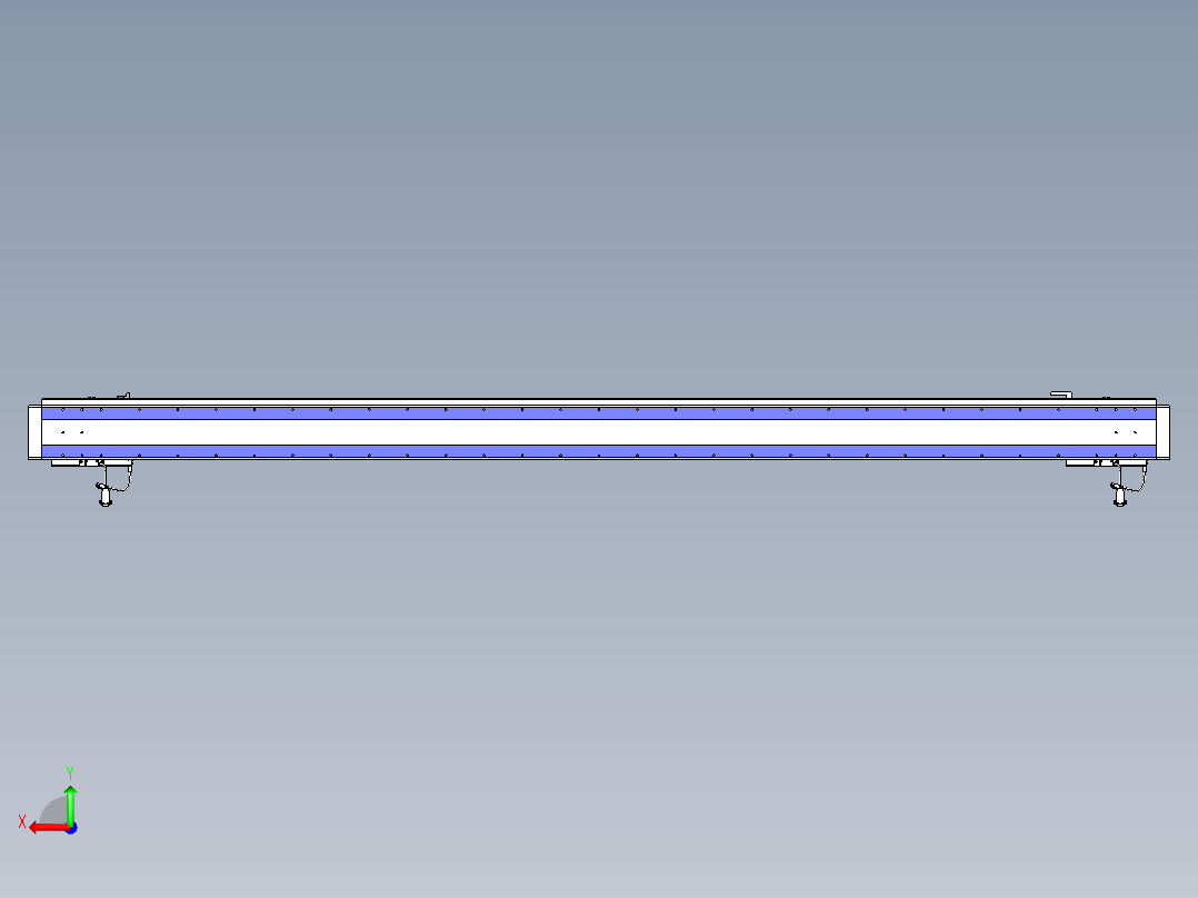 威洛博VL系列直线电机模组-2VL14S3-S2400后视图