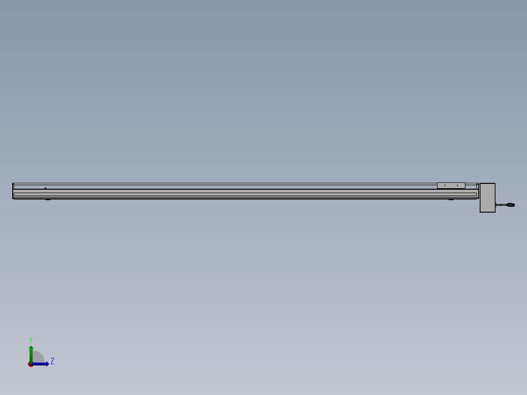 精密模组MT100-L78-1600-LD-M10-C4左视图