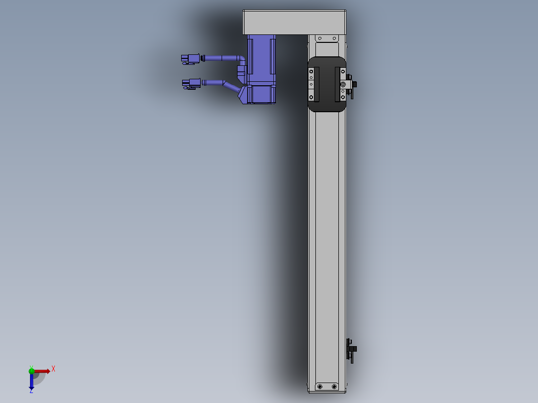 精密模组MY50-T10-350L-BL-P10B-C4-C俯视图