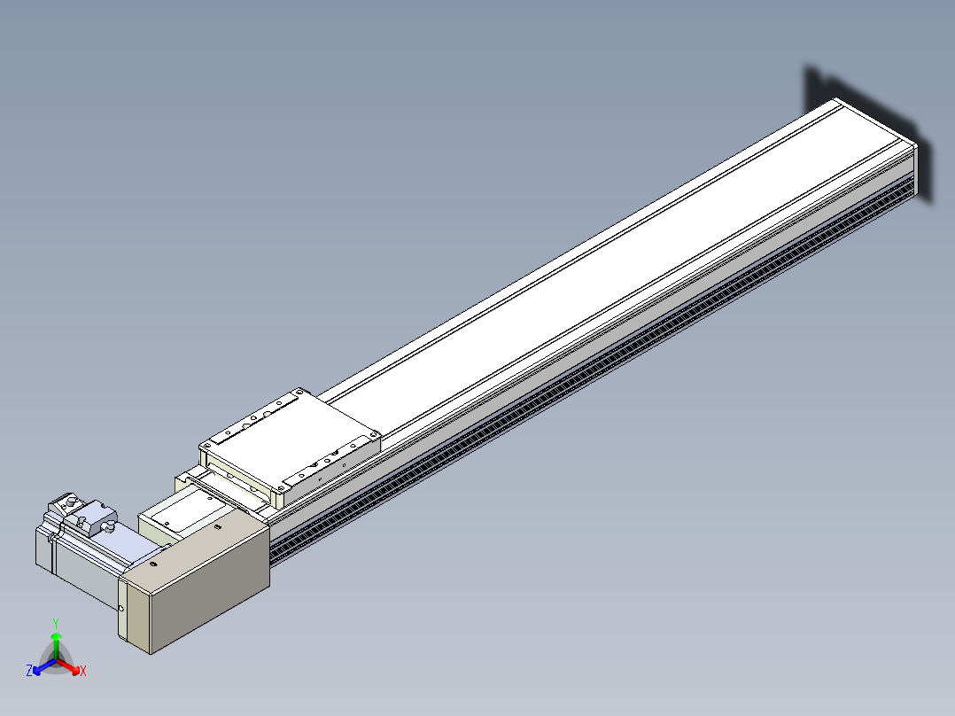 同步带全封闭直线模组TPA-HCB-105D-90-L600-MR-Y-P20-N3