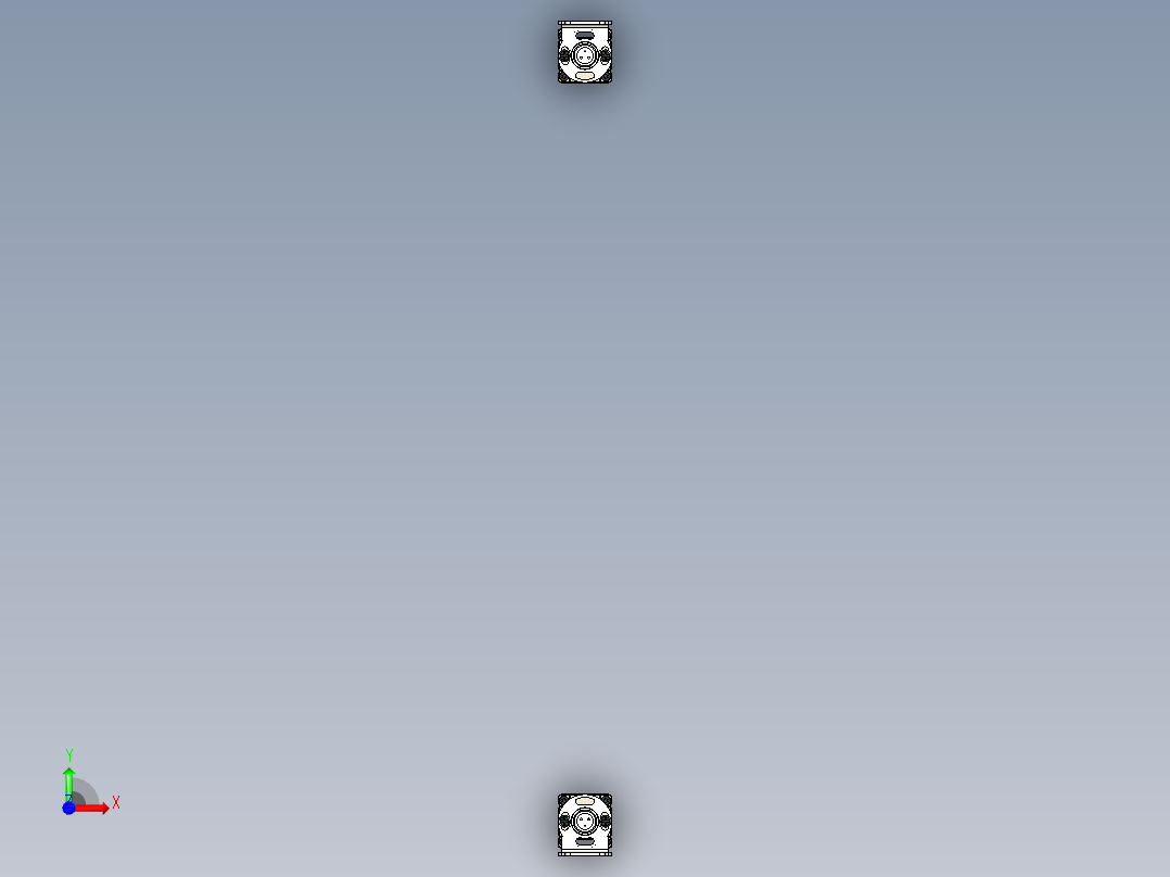 安全_区域传感器H2EL5210_30_30_3D前视图