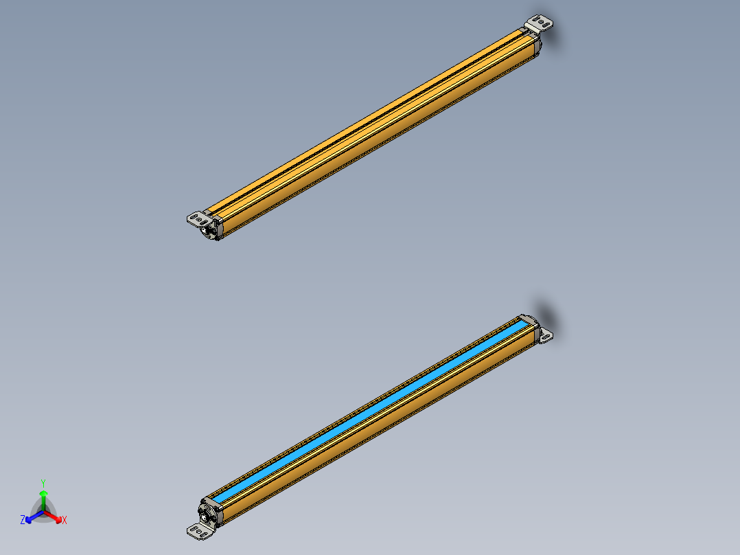 安全_区域传感器H2EL5210_30_30_3D正等轴测图
