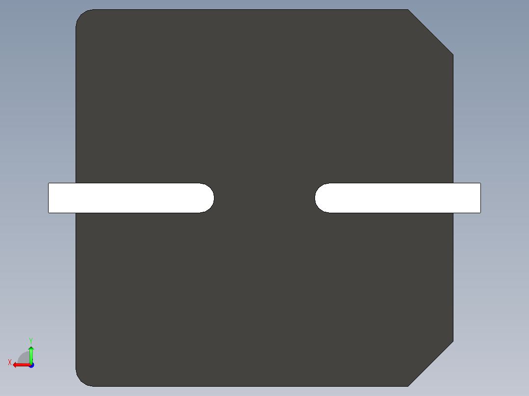 SMD 电容器后视图