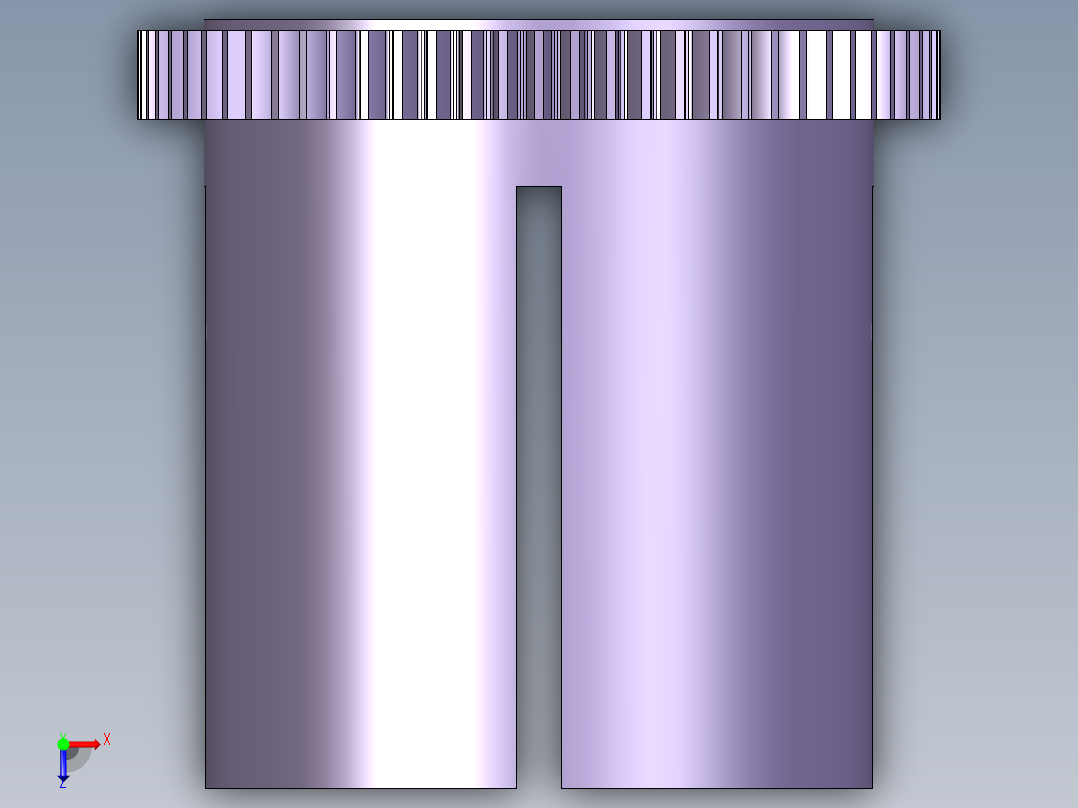 果蔬采摘机械臂及末端执行器ug12俯视图