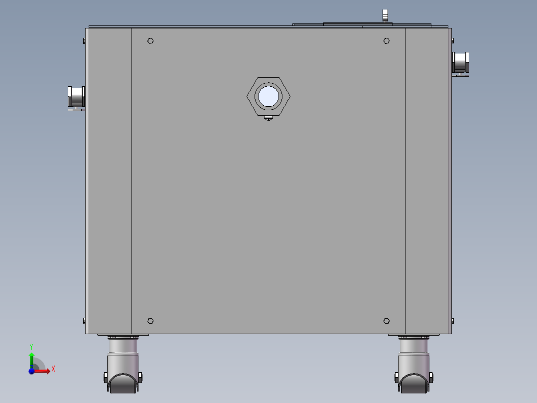 油水分离结构sw19可编辑前视图