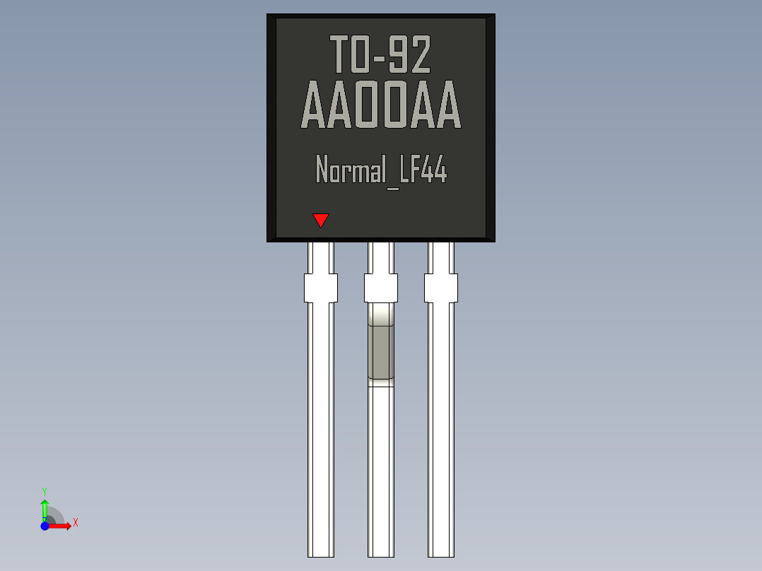 TO-92_Normal_LF44_rev1.1前视图