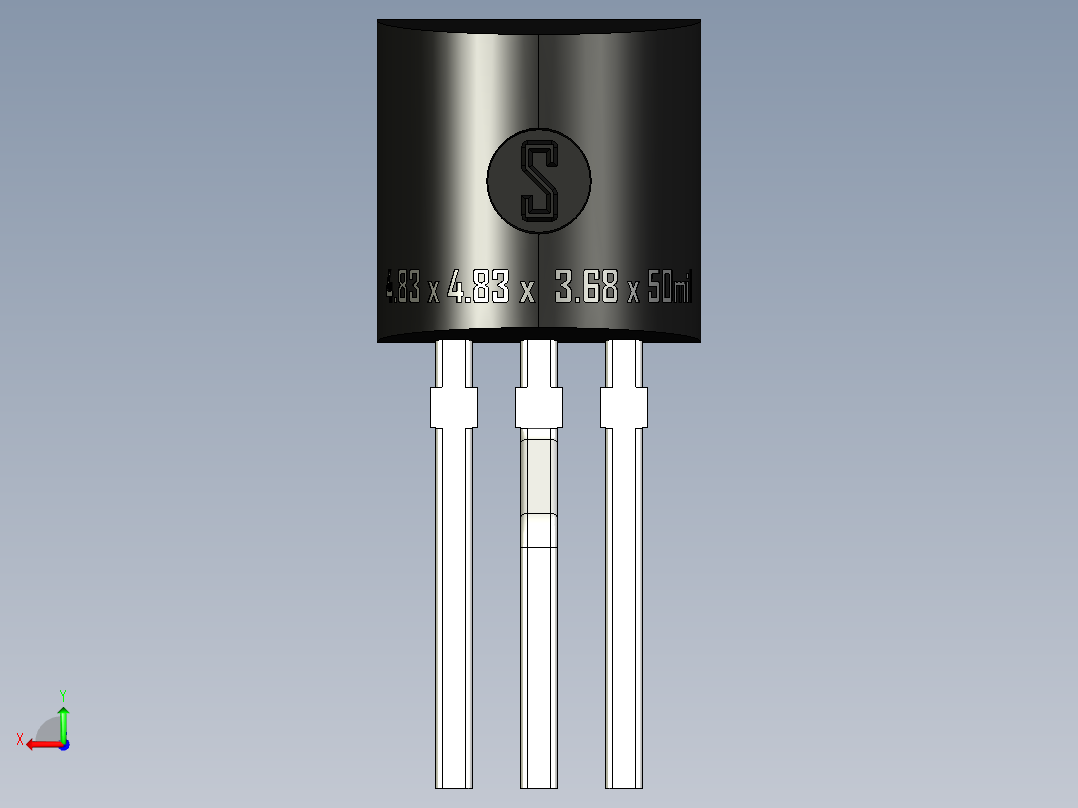 TO-92_Normal_LF44_rev1.1后视图