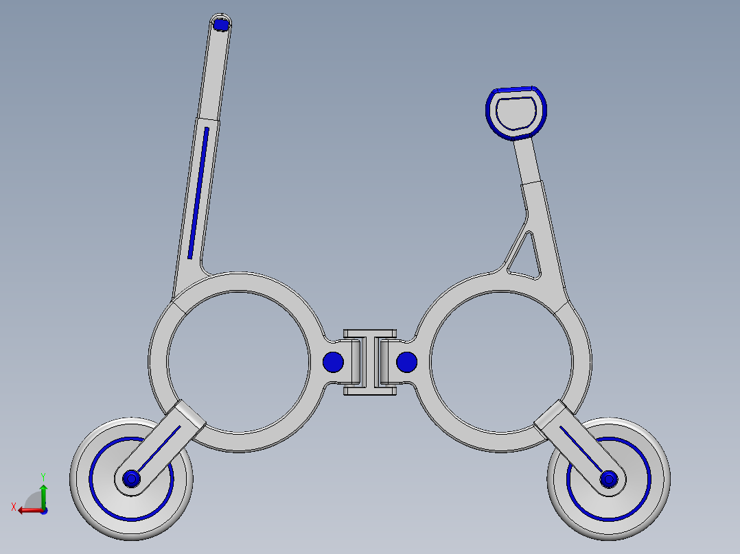 电动自行车 摩托车 (6)后视图