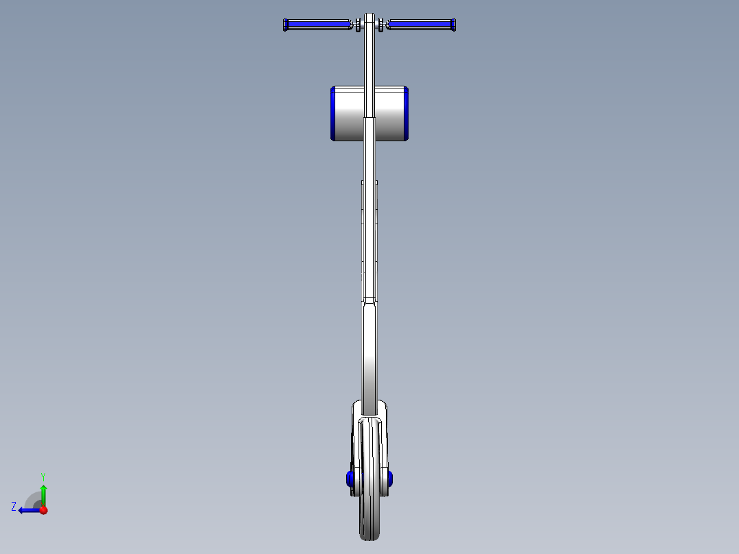 电动自行车 摩托车 (6)右视图