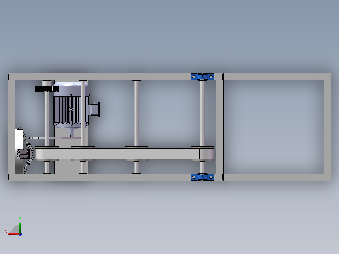莴笋自动剥皮机===1567324===1450后视图
