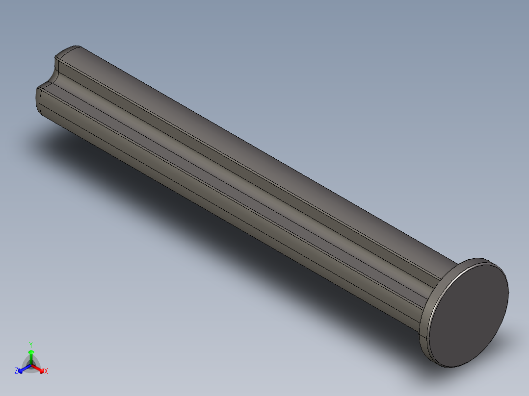 乐高机械组车桥-87083 DkStone Technic Axle 4 with Stop.STEP