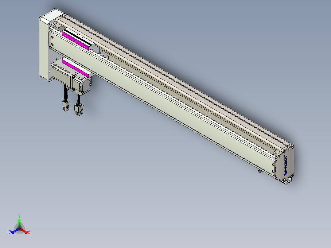 威洛博QF8-Lxx-C-S540-BL-ZP10-C3正等轴测图