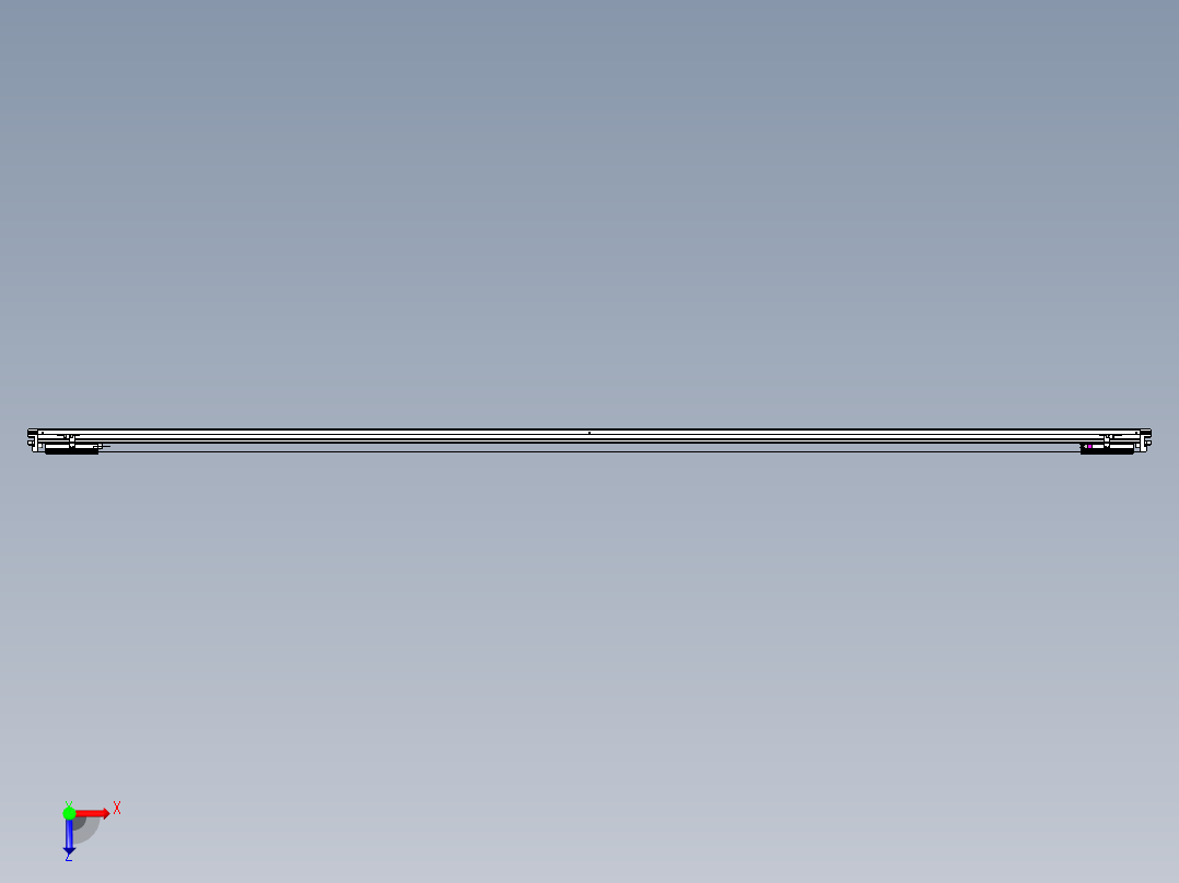 威洛博VL系列3d模型模组2VL14S2Y-S3350俯视图