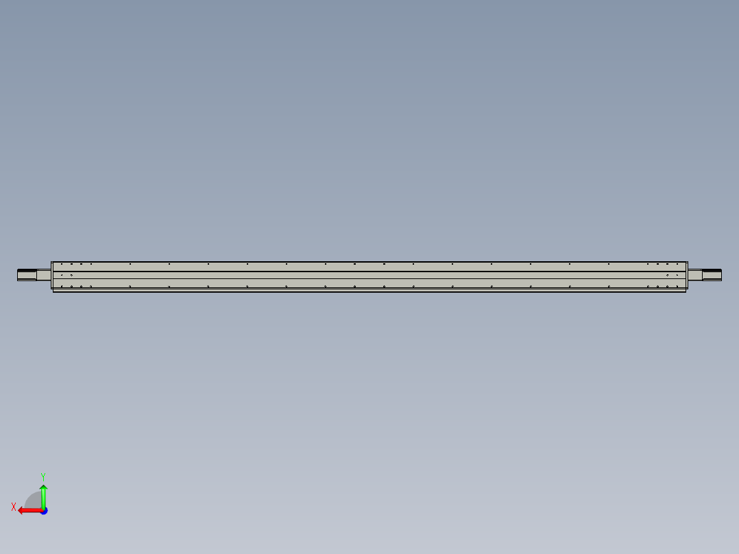 威洛博双电机滑台-VC14D2-S1350-BC-P40-C6后视图
