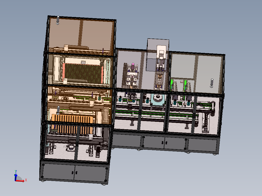 异型螺杆螺母组装检测设备