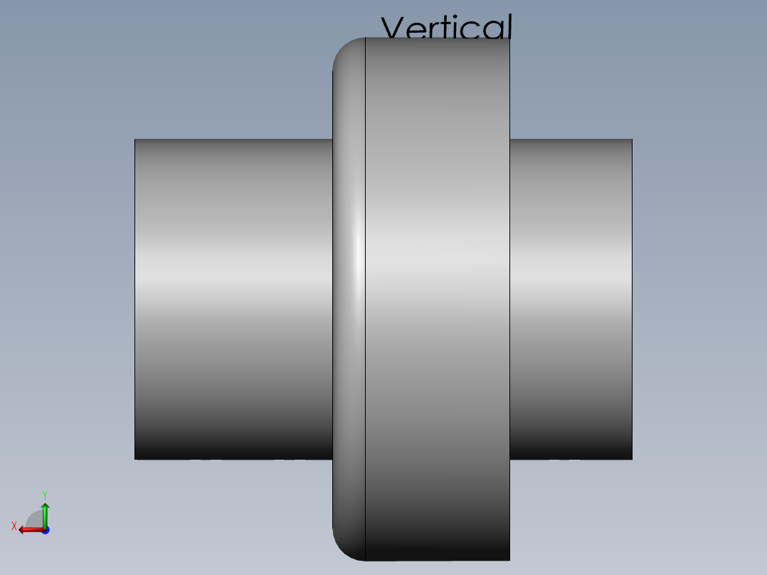 PVC公制管件-25 WALL PVC PIPE FITTING右视图