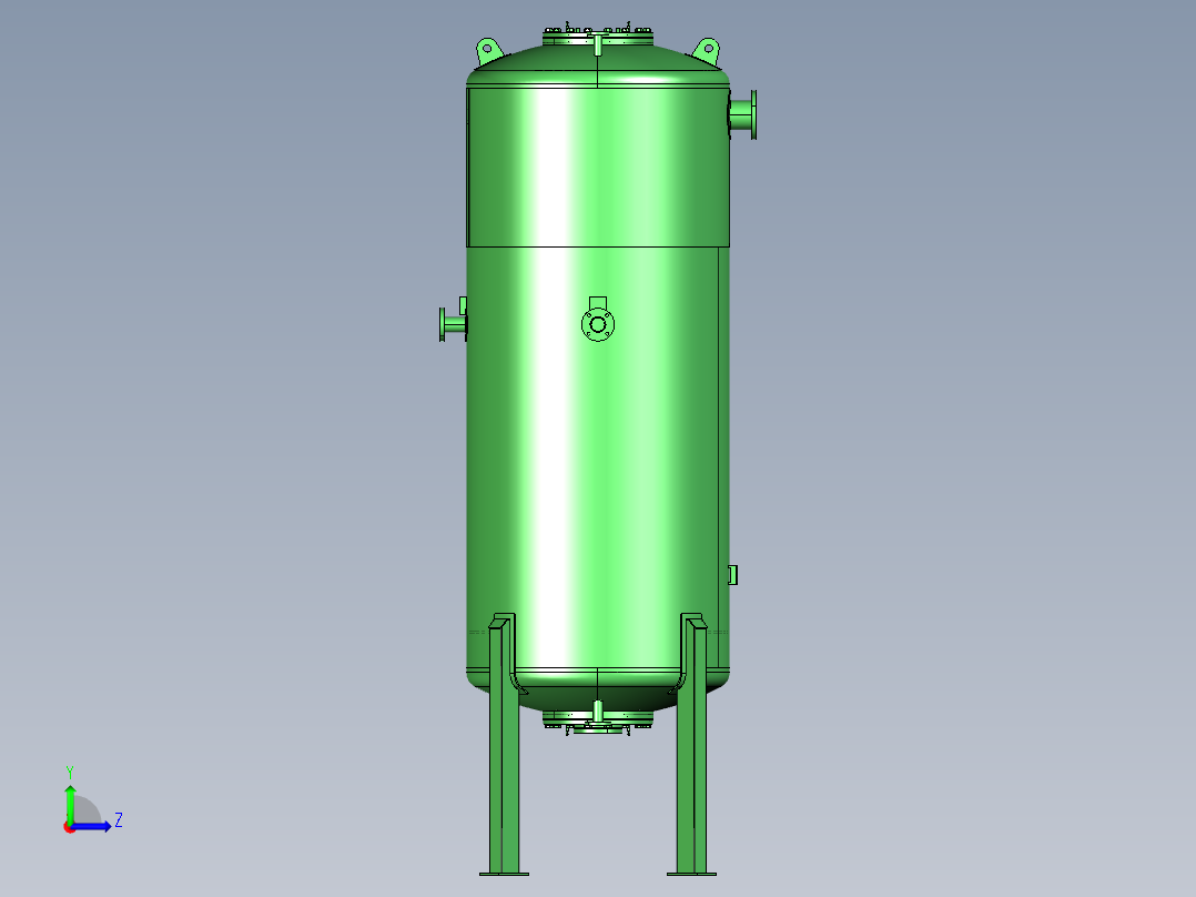 AB混床装置左视图
