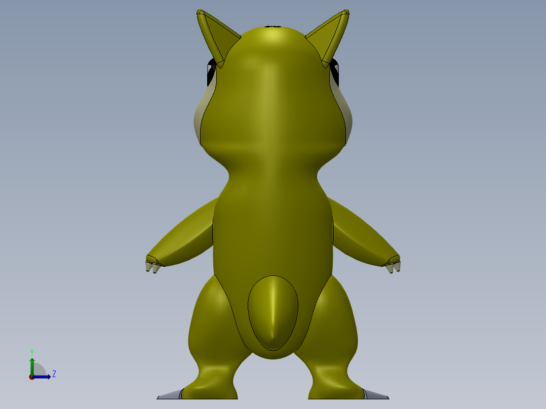 口袋妖怪36左视图