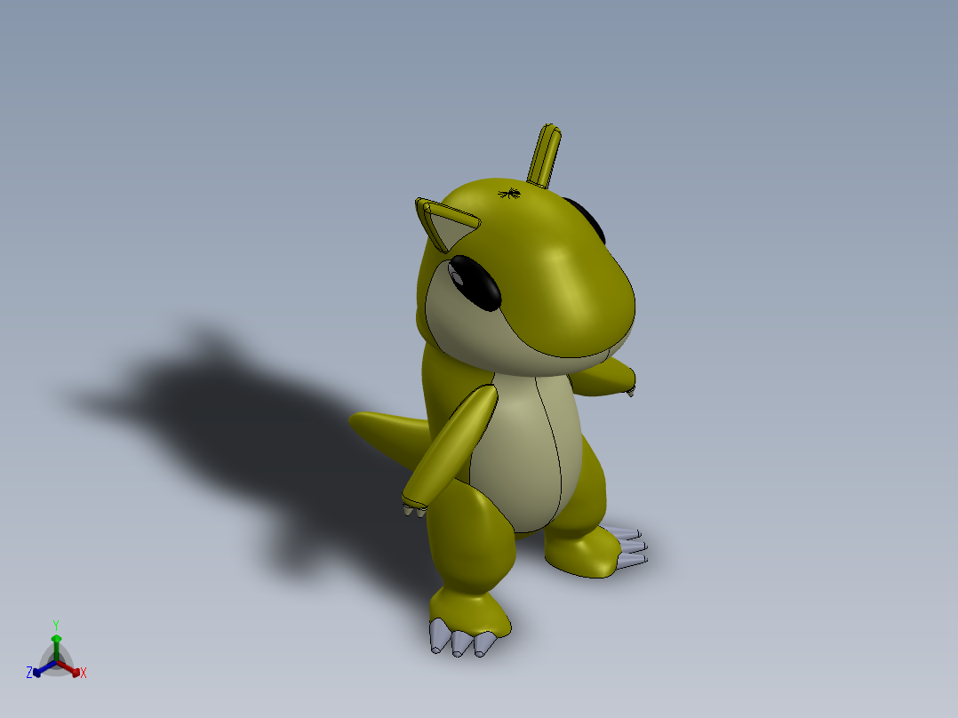 口袋妖怪36正等轴测图