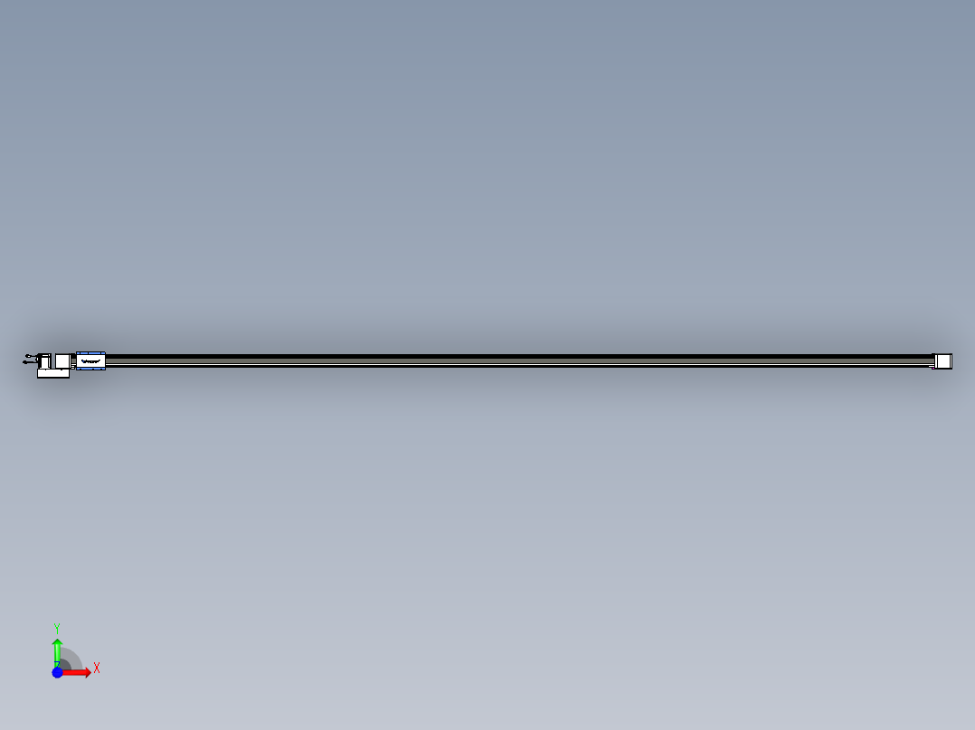 威洛博LB.GB同步带传动--欧规系列GB8-L96-S5150-BL-P75前视图