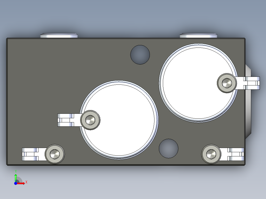 KOSMEKBEQ02□0-0GB多系列多零件图纸模型多系列多零件图纸模型前视图