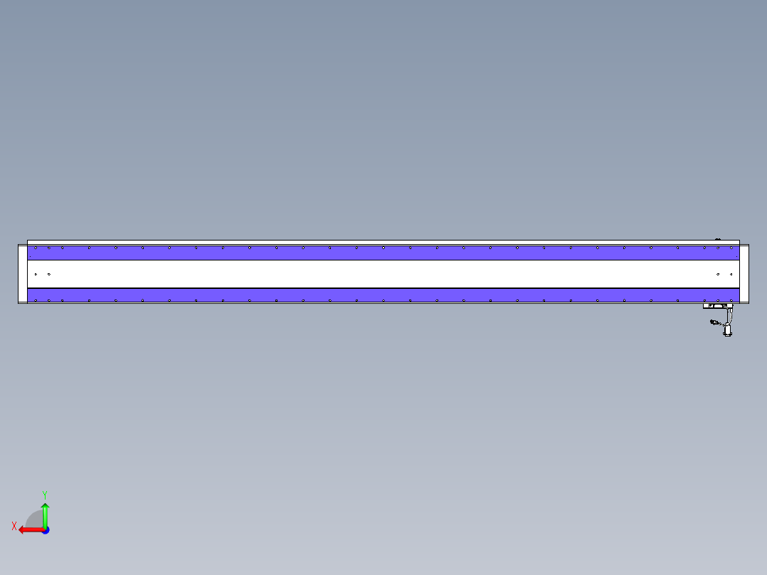 威洛博VL系列3d模型模组VL22H1Y-S2500后视图
