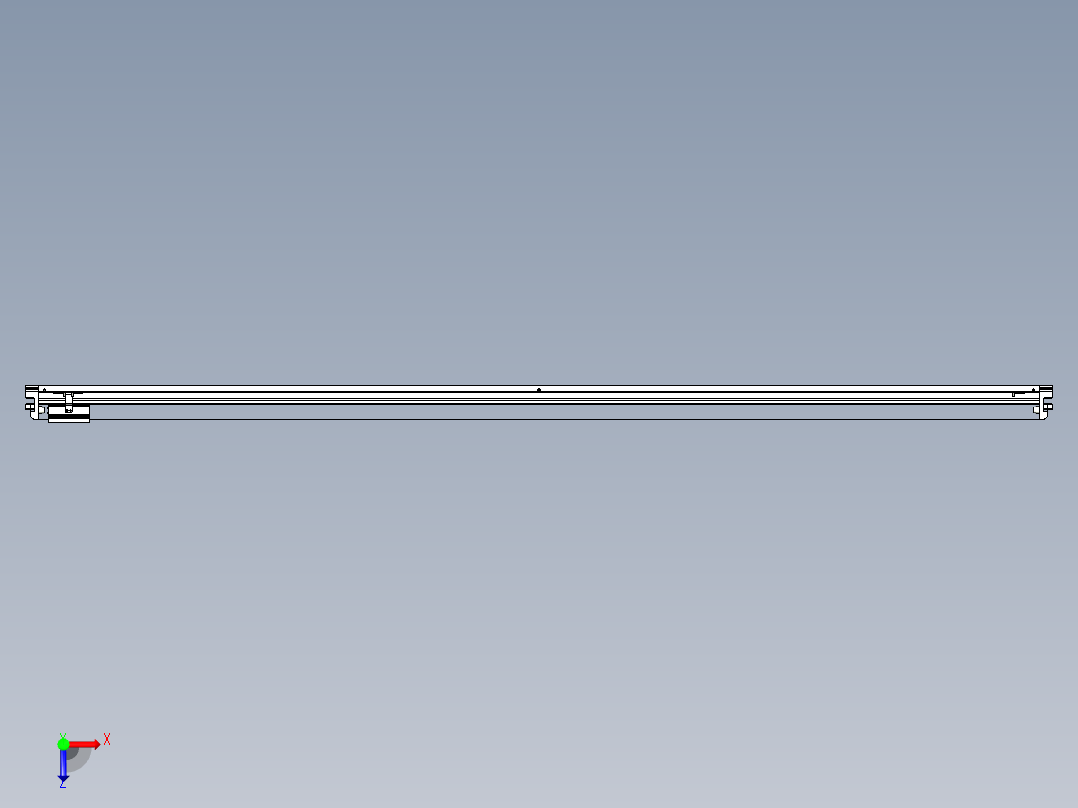 威洛博VL系列3d模型模组VL22H1Y-S2500俯视图
