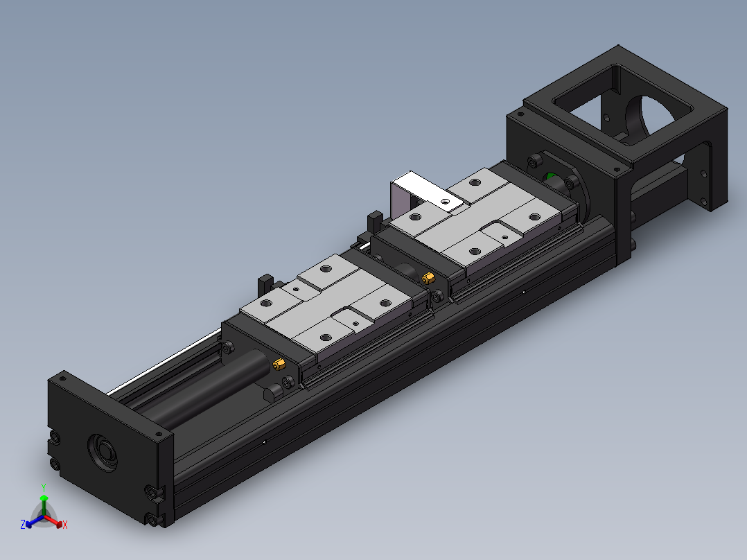 模组MK86-A2-F0正等轴测图