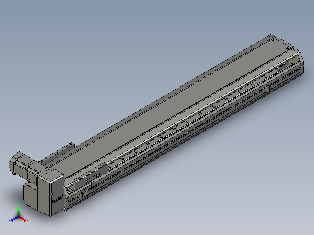 模组FTB17-RU-800正等轴测图