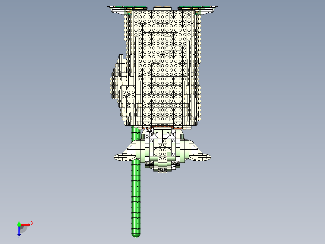乐高 75255 尤达俯视图
